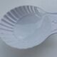 Porcelain scallop shell