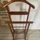 Wooden valet 70s