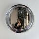 Miroir rond chrome Italie 1960