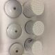 Series of 6 Art Deco enamelled spice pots