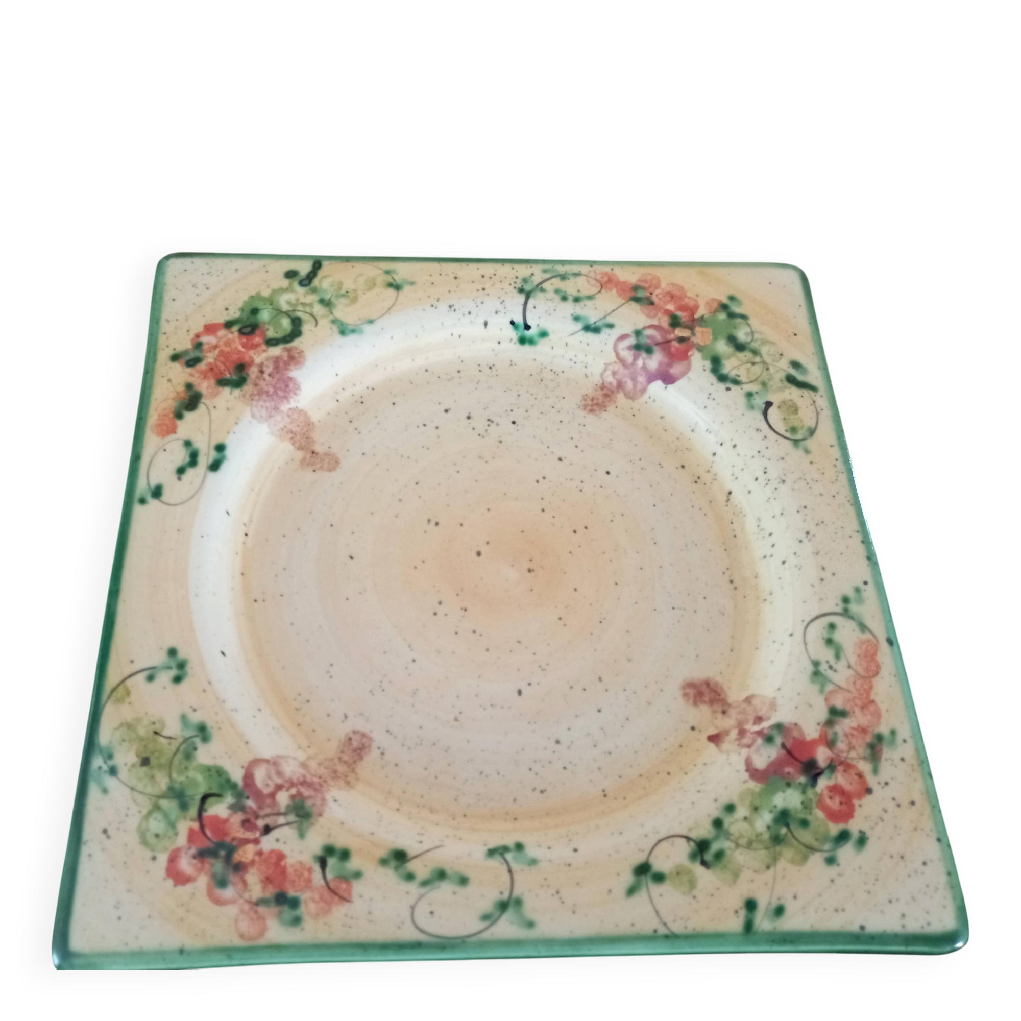 Assiette céramique Vallauris