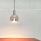 Suspension globe en verre allemand milieu du siècle, des années 1960
