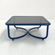 Table basse bleue Locus Solus par Gae Aulenti pour Poltronova, 1970