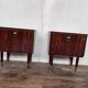 Pair of bedside tables rosewood
