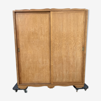 Custom made oak wardrobe from the 1950s