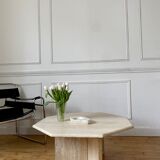 Table basse en travertin