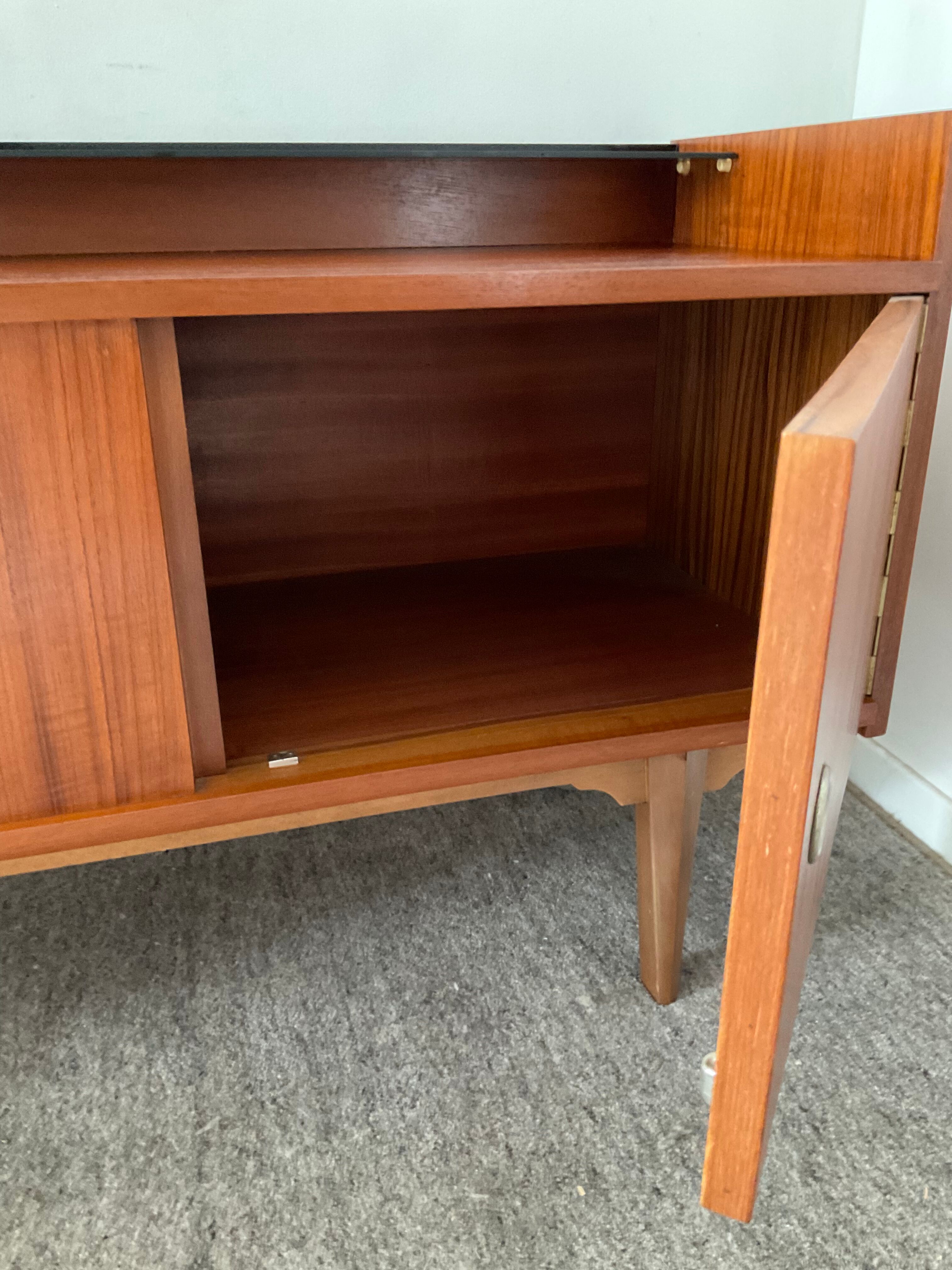 Scandinavian teak row from the 60s