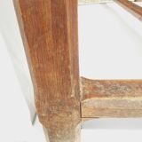 Large old solid wood farm table. 228x107.