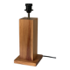 Lampe en pin vintage design années 70 80