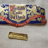 Lot of 3 Old Bed Sheets - True Northern Canvas Early 20th Century - France NEUF