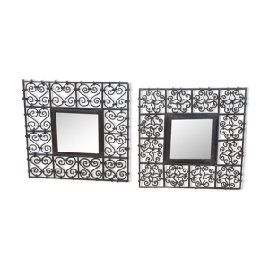 2  miroirs ethniques