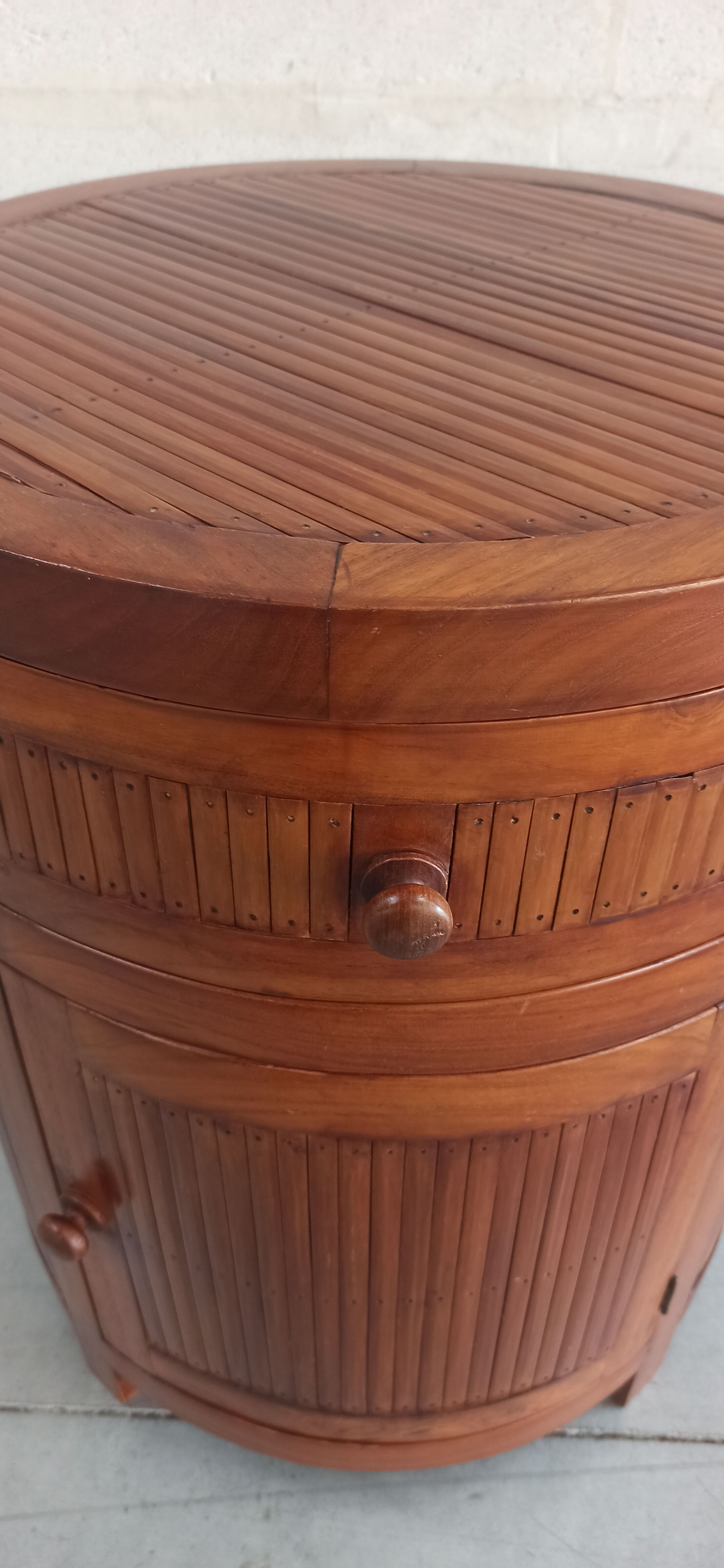 Exotic wood accent furniture