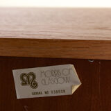 Vintage E gum modern light oak G Plan library