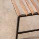 Banc italien à lattes