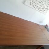 Table teck extensible années 60