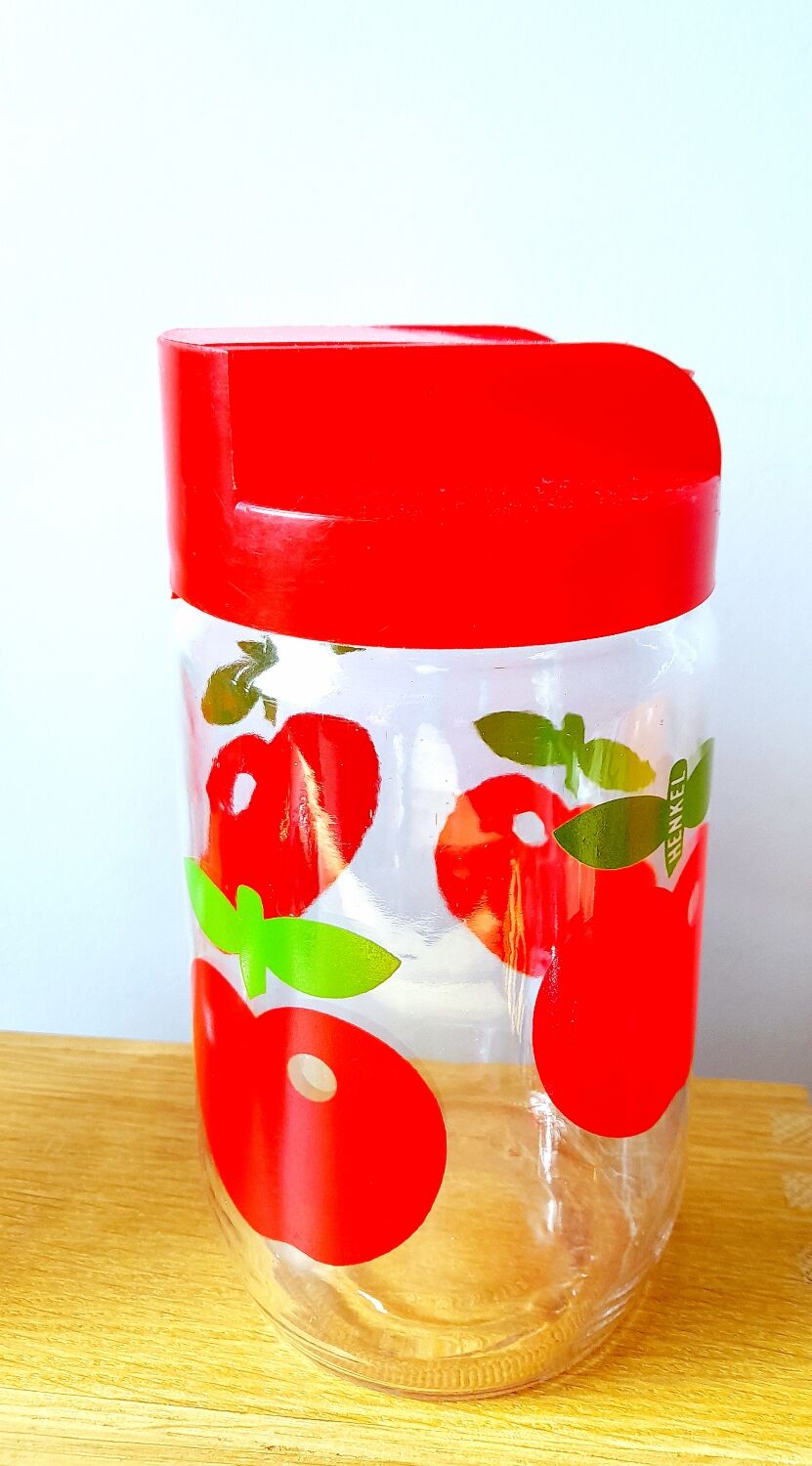 Lot carafe et bocal henkel 60s