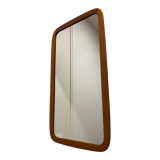 teak mirror, 76x39 cm