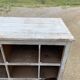White patinated wooden craft