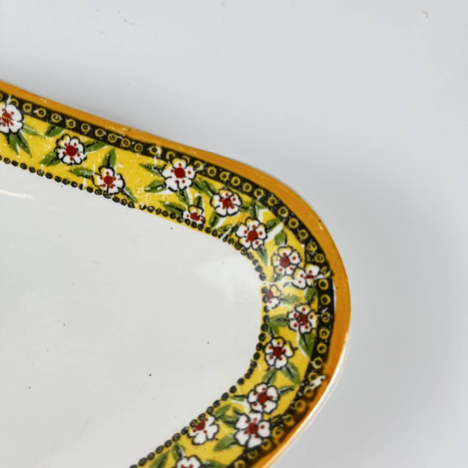 "Yvonne" ironstone dish, Orchies, early 20th century