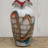 Blown glass vase