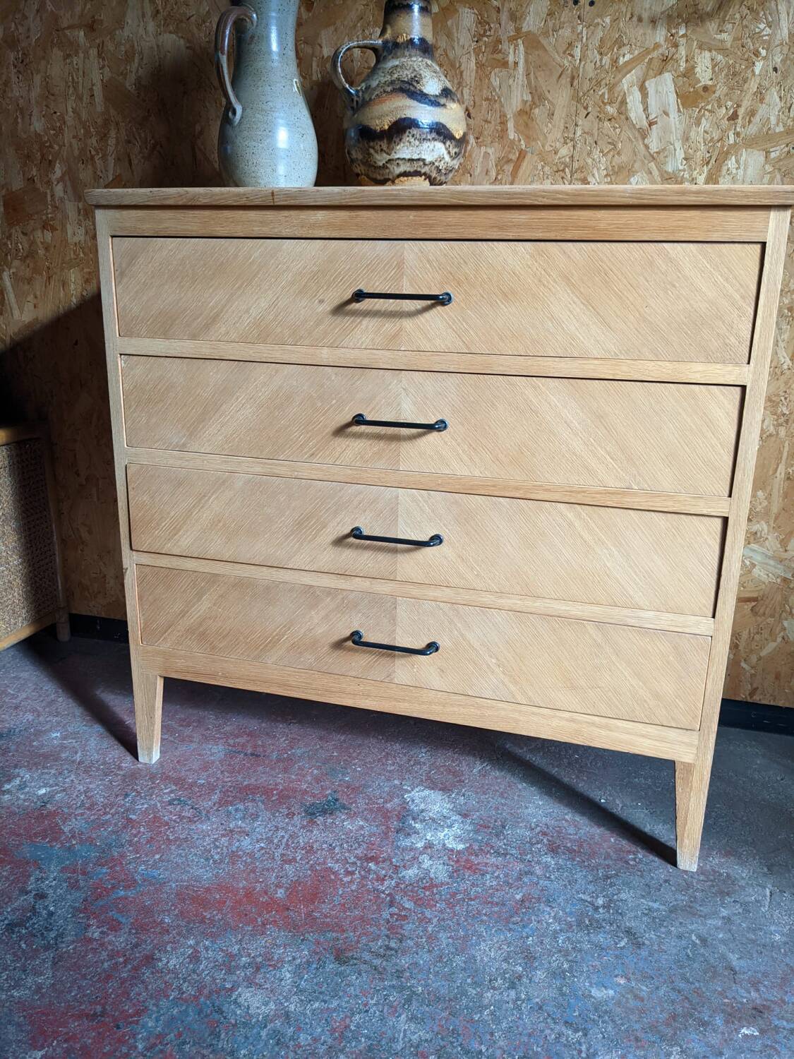 4-drawer chest of drawers, 1960