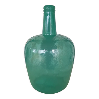 Dame Jeanne bonbonne large green bottle