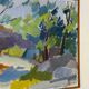 Original Swedish oil on canvas – “Saltsjöbadssommer” by Gustaf Höglund – 1969 – vintage & framed – 51 × 67 cm
