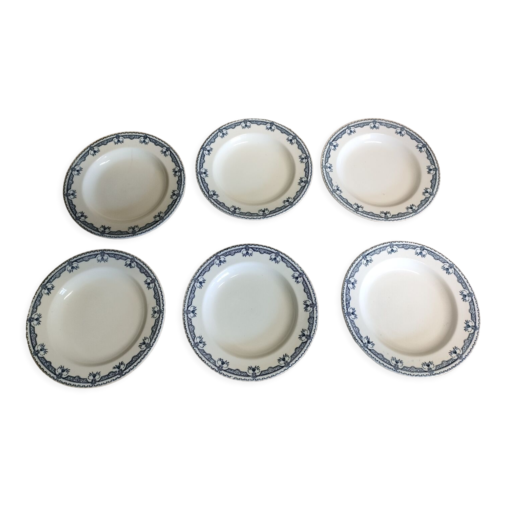 Flat plates iron earth parmentier salines