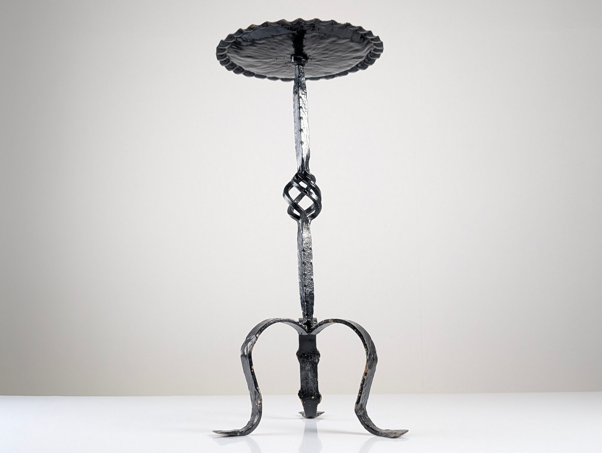 Martini-style drinks table in wrought iron, Spain, 1950s