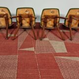 Vintage Dining Chairs 1970s, Set of 4