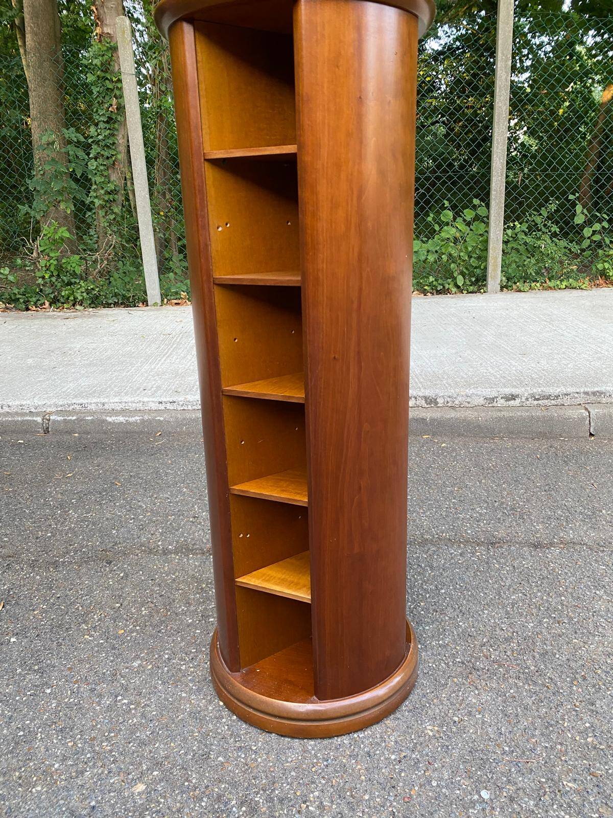 Rotating wooden stool 100cm made in France