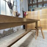 XXL solid oak farmhouse table 3.5m