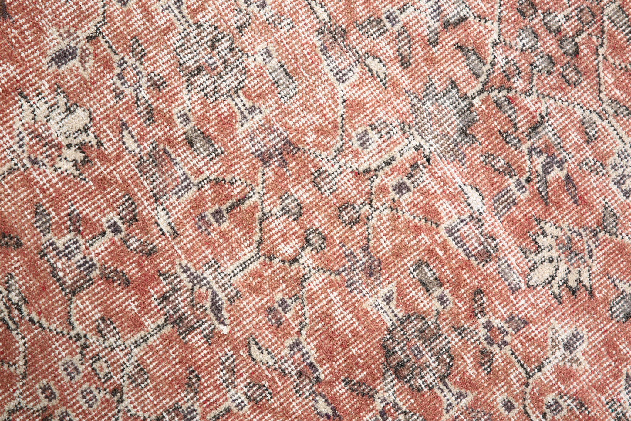 Tapis turc rouge pâle 2x9, 71x288Cm