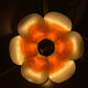 Pair of Flowers wall lights 1970