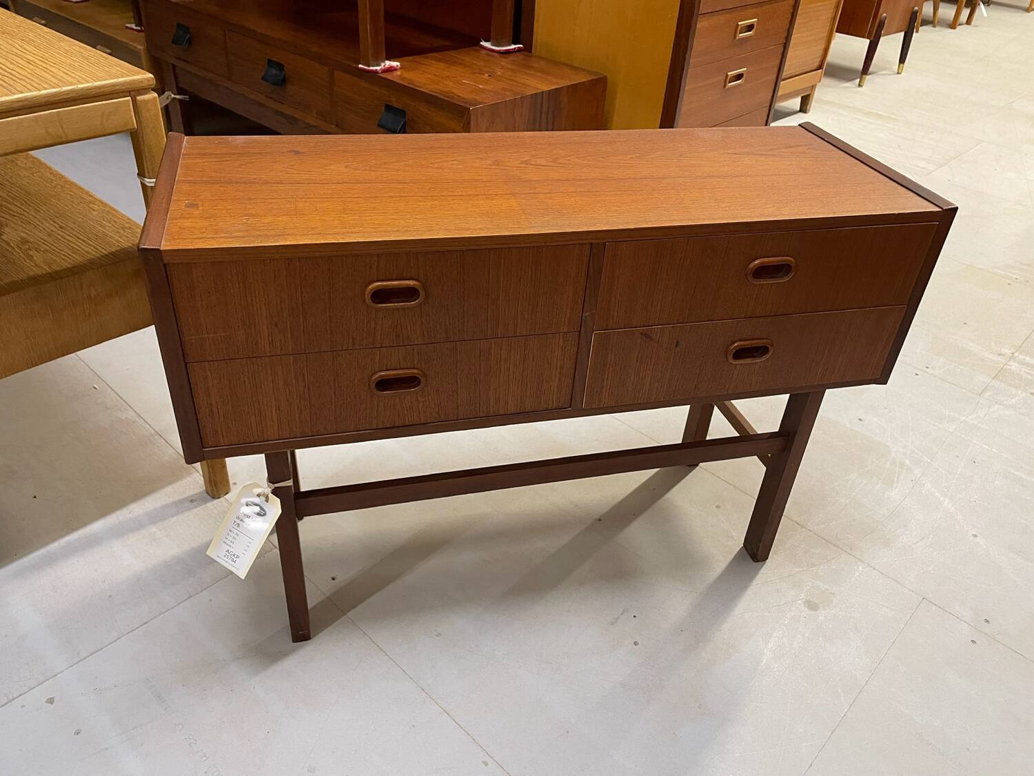 Scandinavian teak chest of drawers, Sweden, 1960