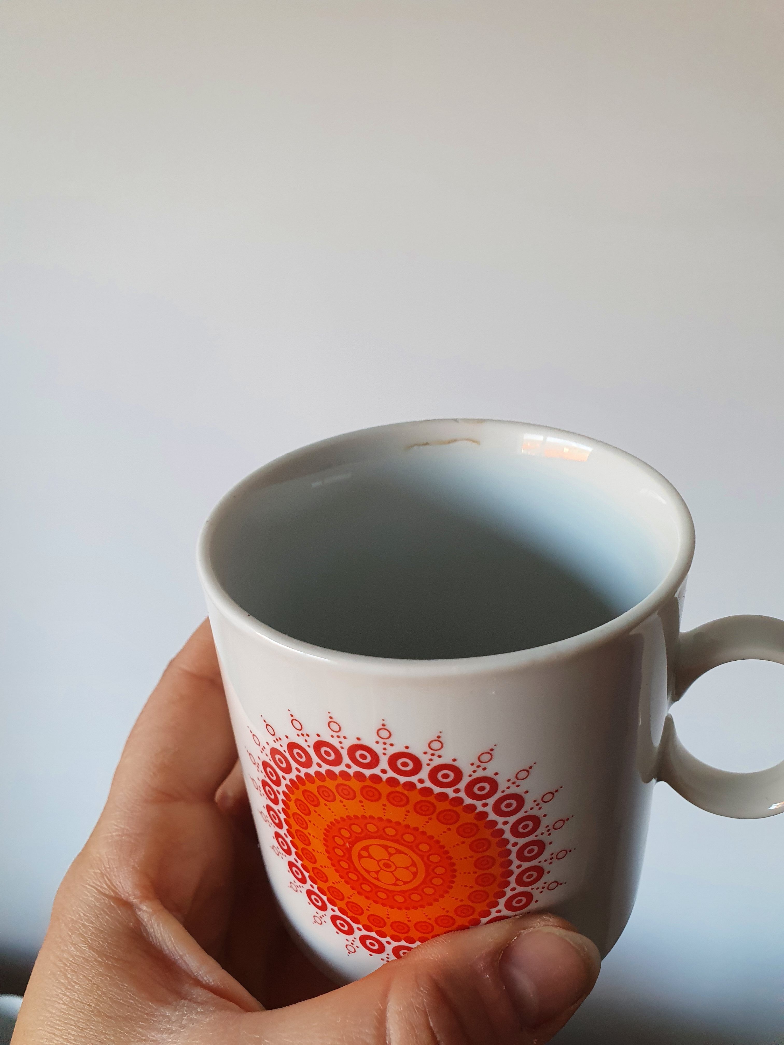 6 coffee cups Winterling Bavaria 70s