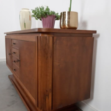 Vintage art deco wooden enfilade with drawers