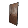 Vintage bronze covered door 'brutalist'