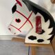Toy rocking horse vintage 60's wooden