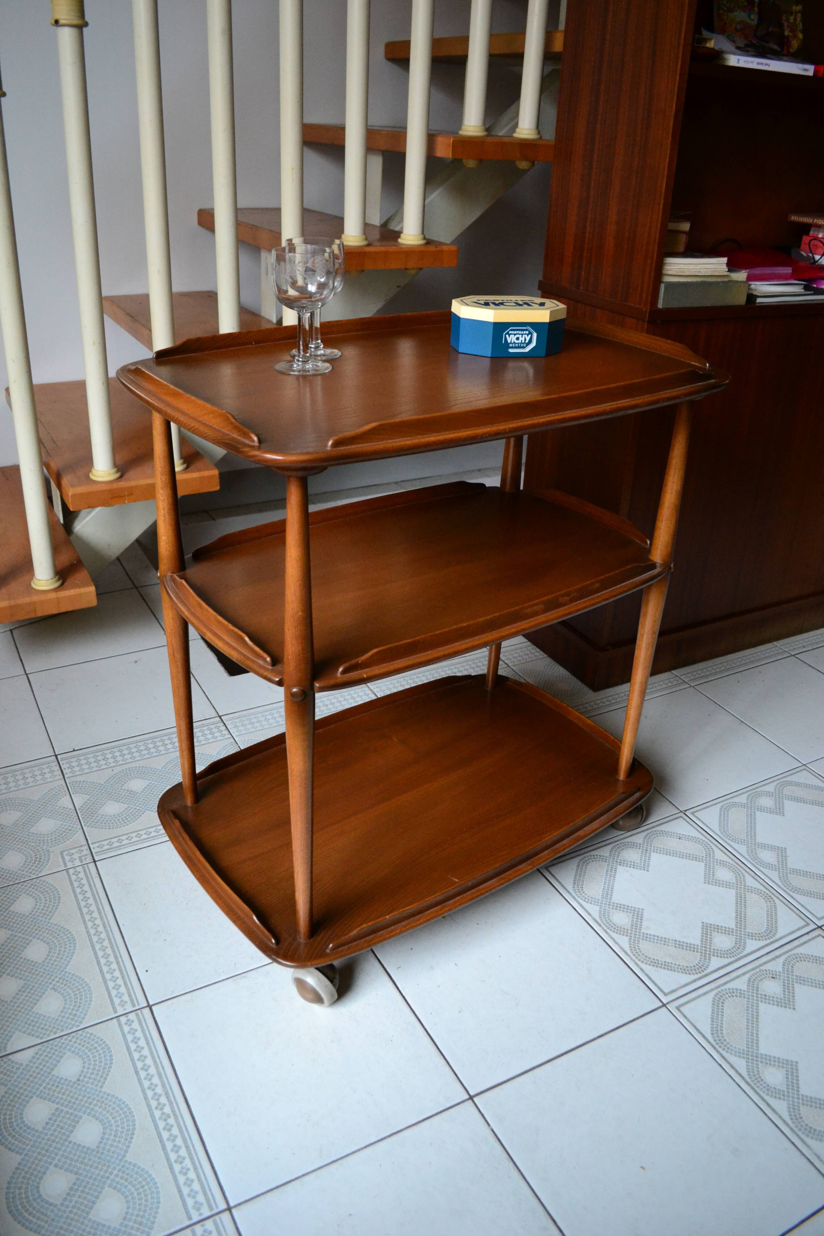 Ercol vintage 60s serving table