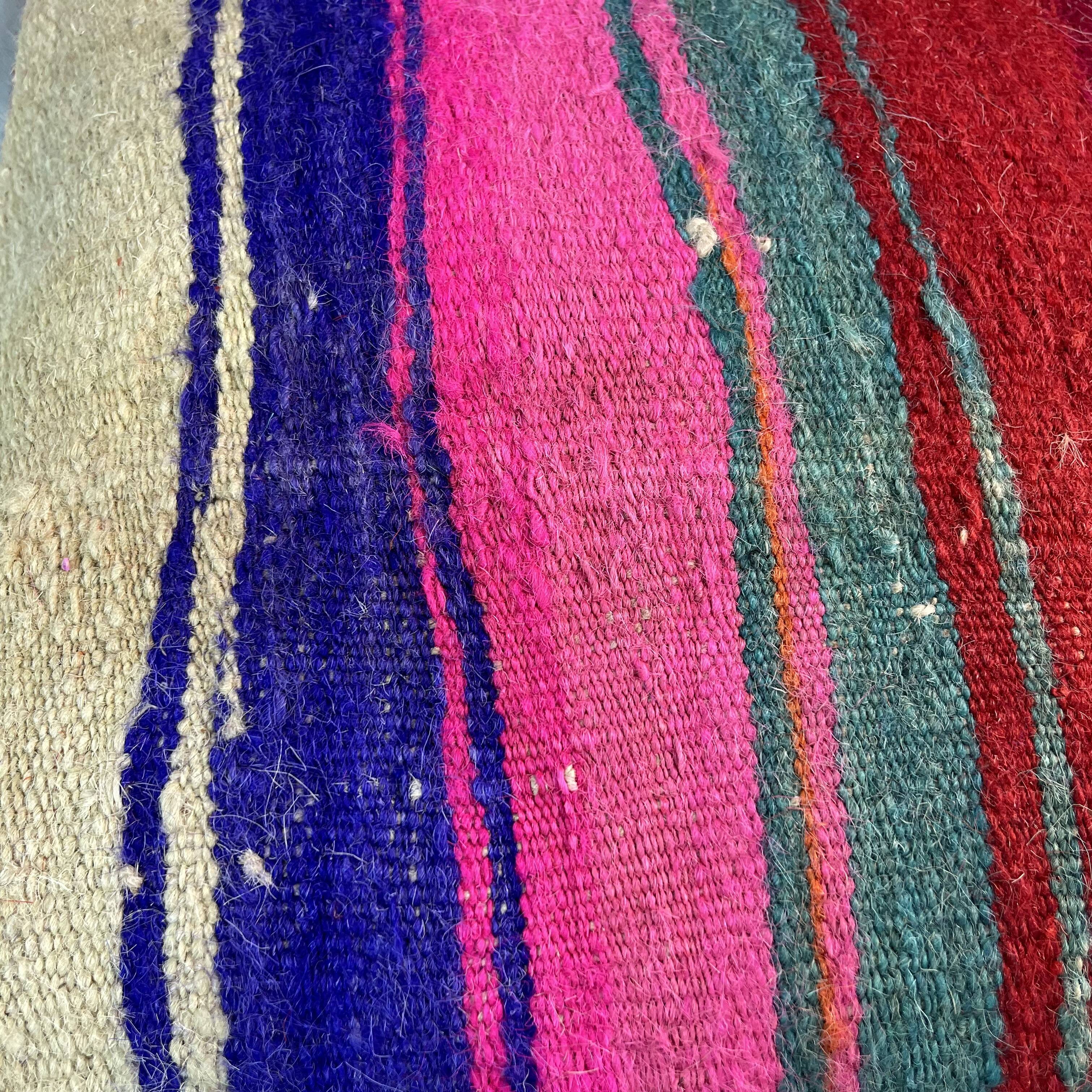 Housse de coussin kilim turc vintage, 40 x 40 cm