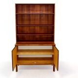 Ensemble commode-bibliothèque, Suède, 1960