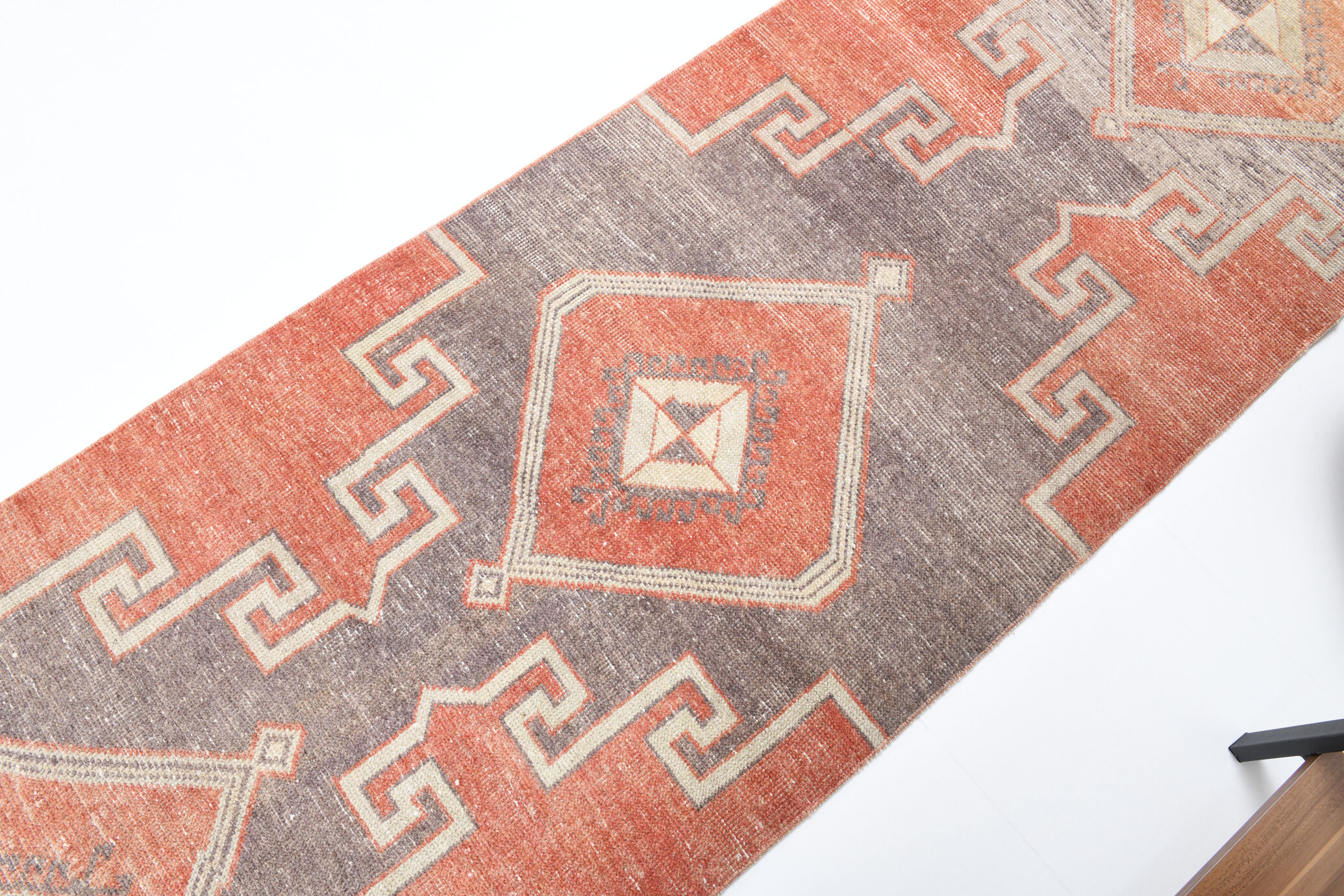 3X11 Oushak Runner Rug, Handmade Runner Rug, 3x11 Runner Rug, 349x86Cm
