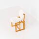 Chaise d'appoint 'Serena' par Giuseppe Davanzo