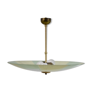 Suspension vintage en - motifs couleurs