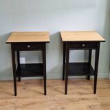 Hemmes solid pine bedside tables