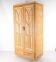 Armoire penderie en rotin et raphia