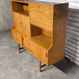 Vintage Scandinavian teak enfilade from the 1960s by Samcom.