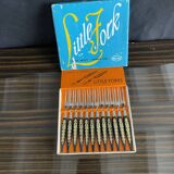 Set of 12 aperitif fork year 60