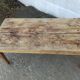Table de ferme basse